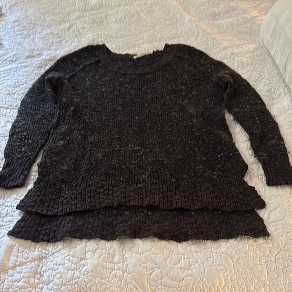 Free People - Warm Black Sweater